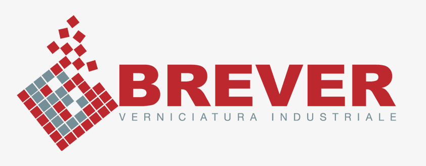 Esempio logo dell'azienda BREVER - Verniciature Industriali a Polvere